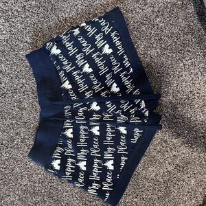 Disney Parks Shorts Bottoms Women's Size Small S‎ Blue Navy White "Happy Place"